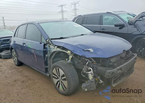 2019 Volkswagen E-Golf Sel Premium from USA, damaged, VIN WVWPR7AU4KW910877